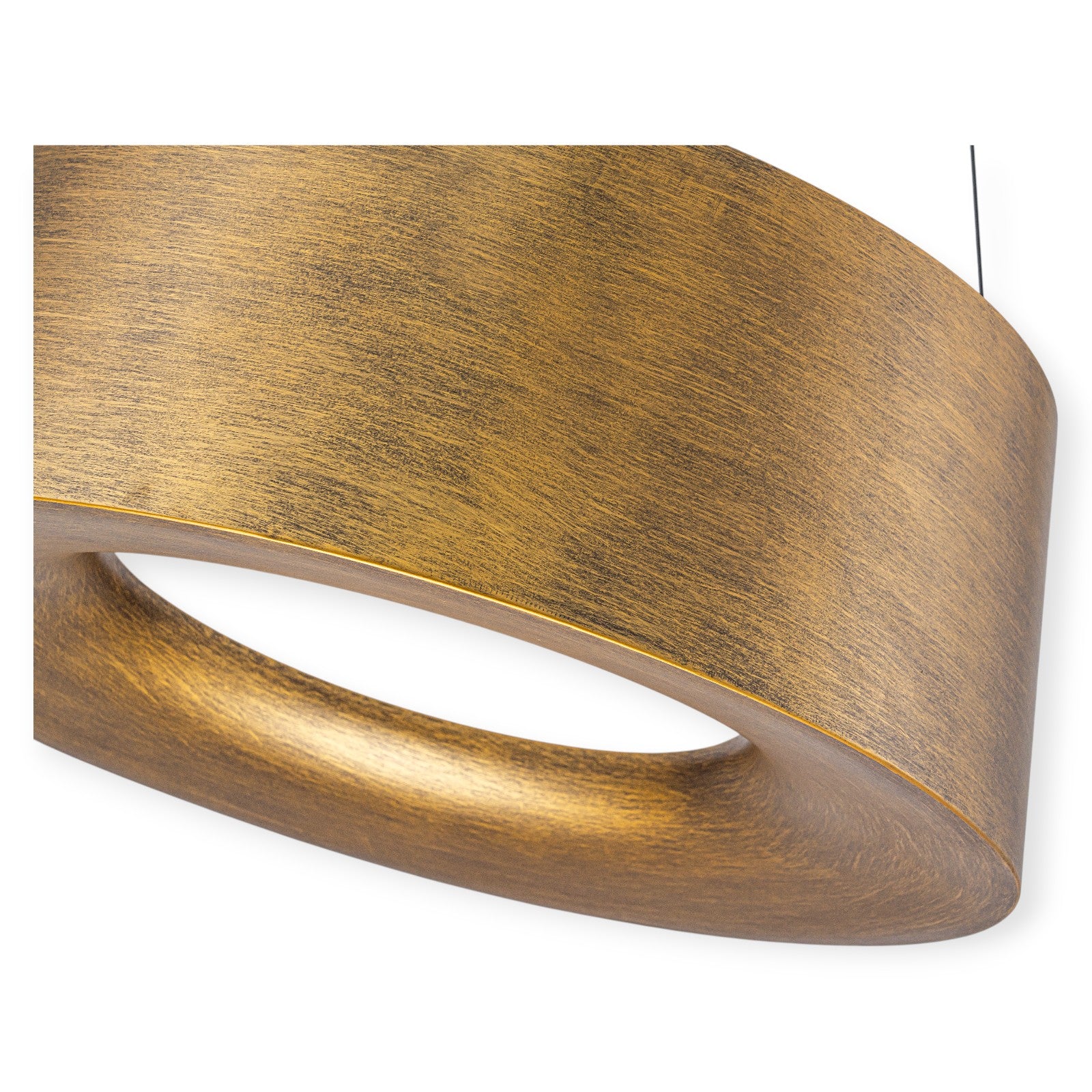 Glowlings 1-Light Industrial 22"Wide Rustic Bronze Round Metal Cone LED Chandelier