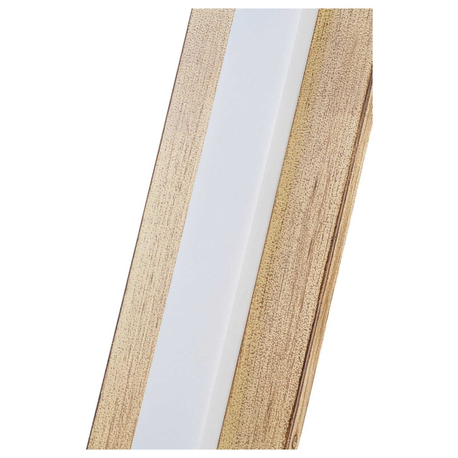 Glowlings 1-Light Modern Farmhouse 17"High Linear Weathered Wood Finish Outdoor LED Wall Sconce