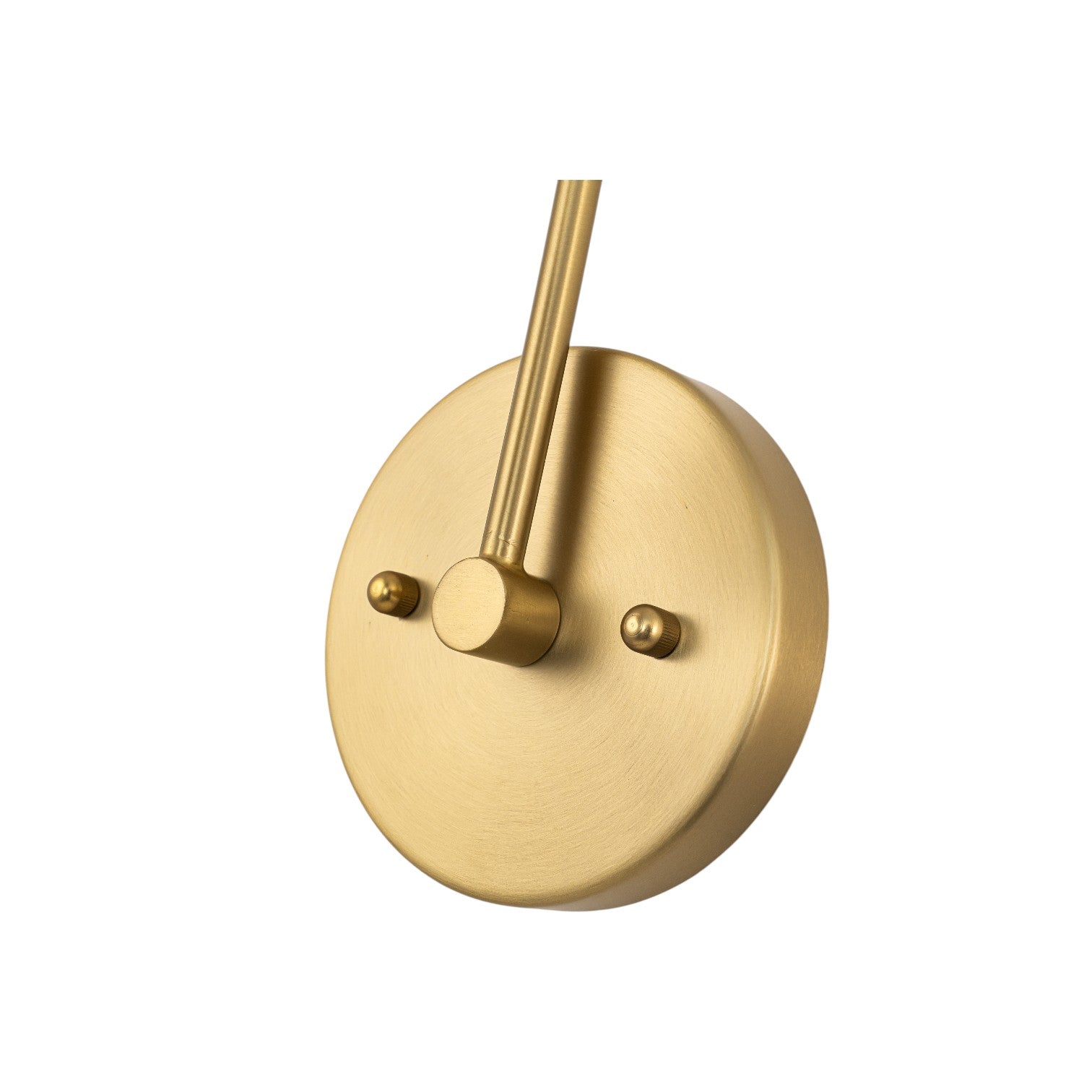 Glowlings 1-Light Modern Brushed Brass Fluted Opal Glass Globe Wall Sconce Vanity Light