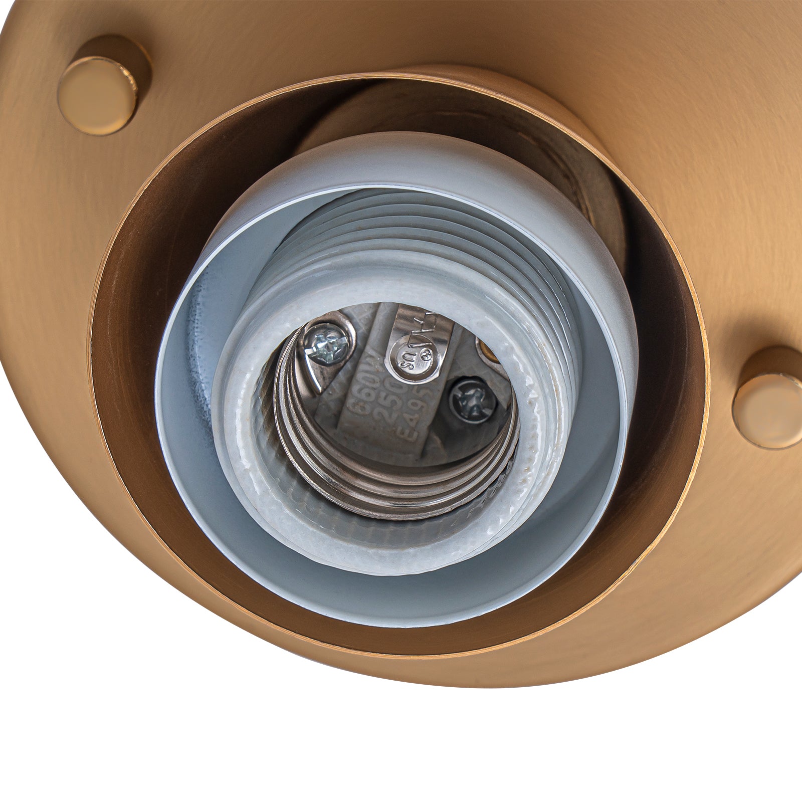 Glowlings 1-Light Modern Opal Glass Small Semi-Flush Mount Ceiling Light