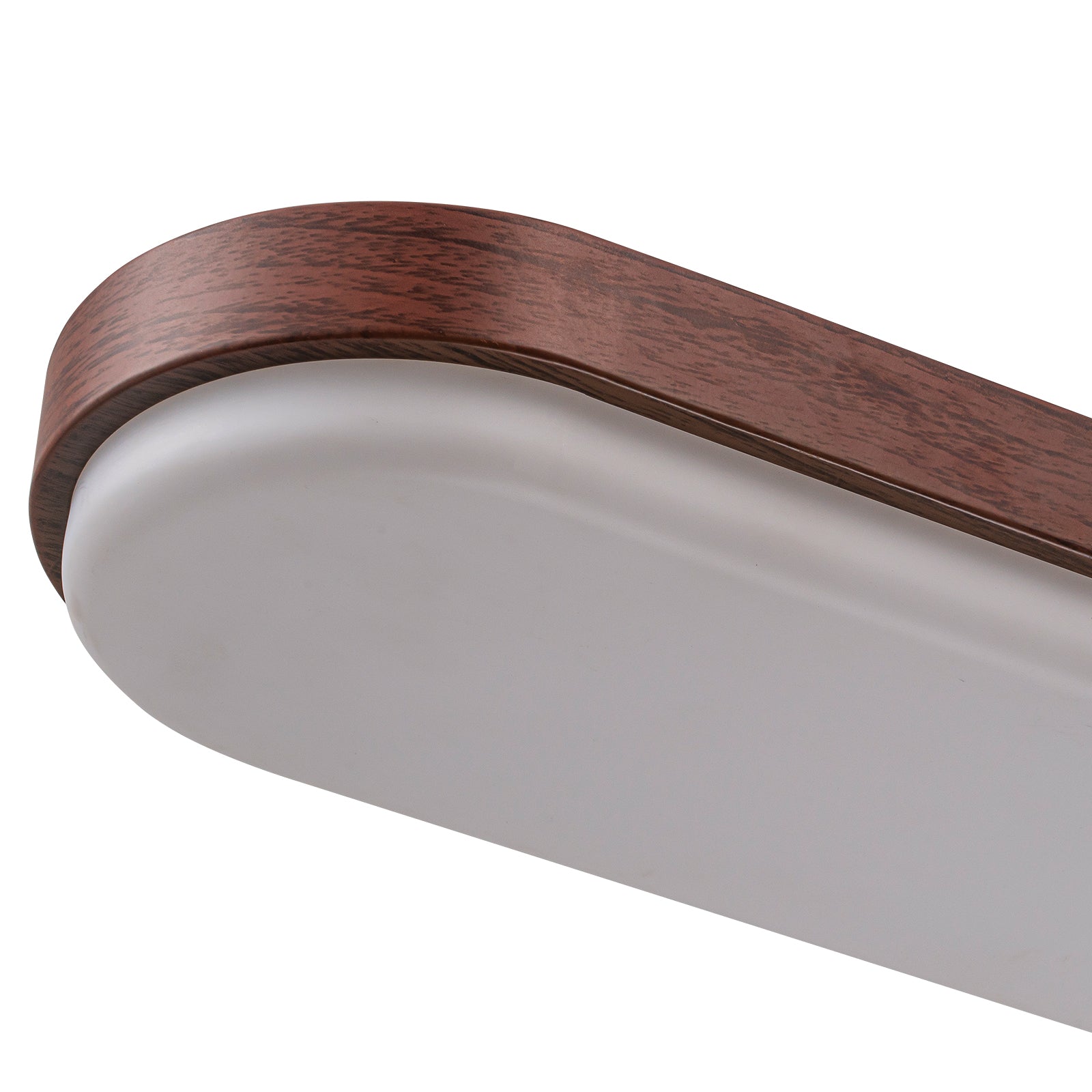 Glowlings 1-Light Modern 39"Wide DIP Switch Dimmable LED Linear Wood Pendant Light