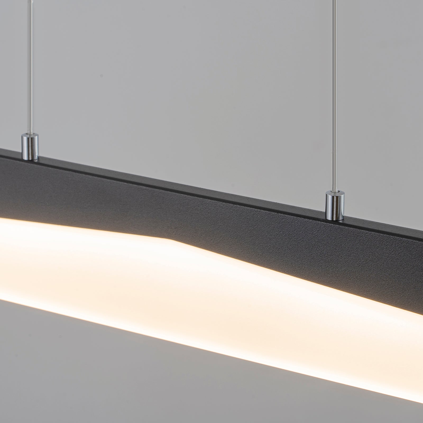 Glowlings 1-Light Modern 40"Wide LED Linear Pendant Light Island Light