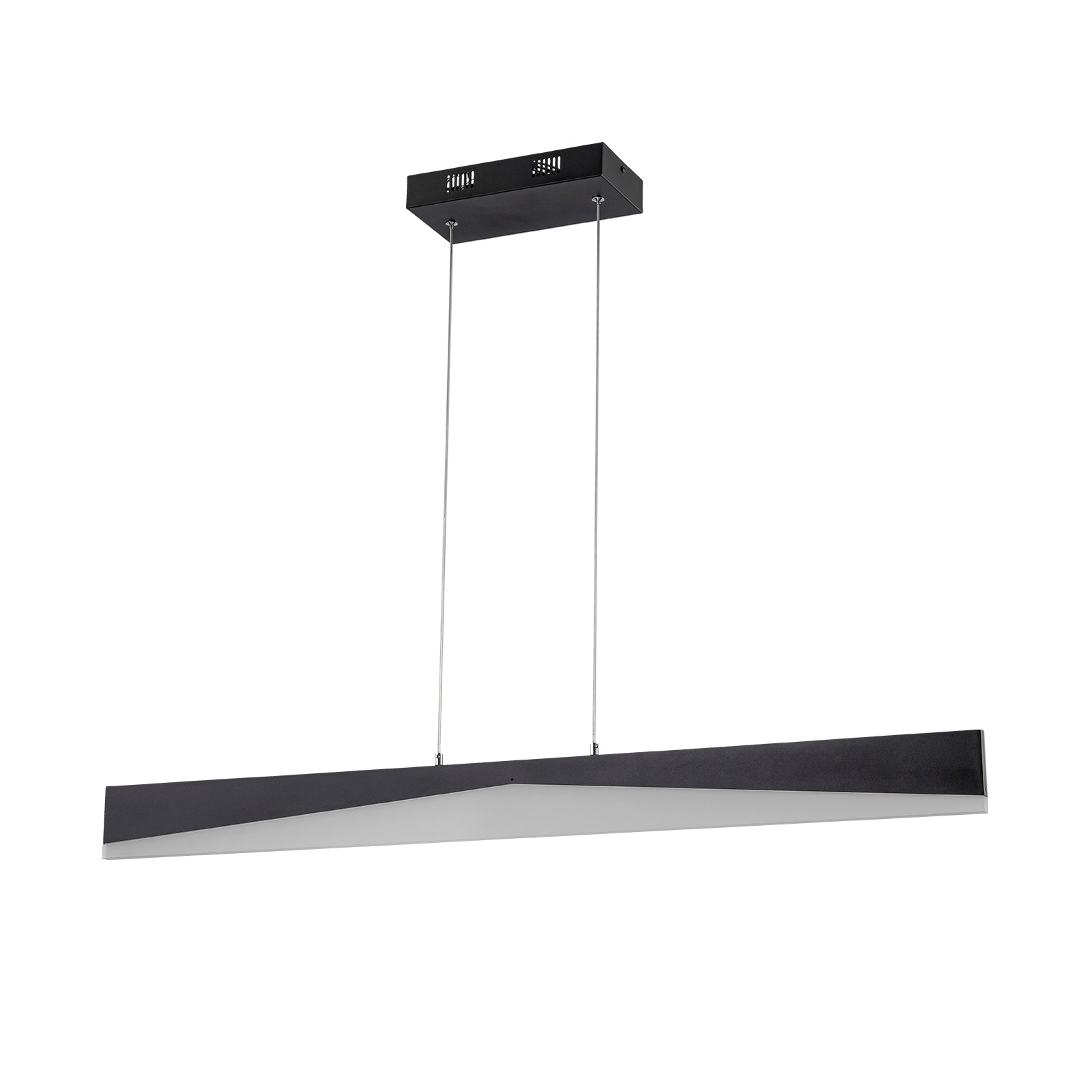 Glowlings 1-Light Modern 40"Wide LED Linear Pendant Light Island Light