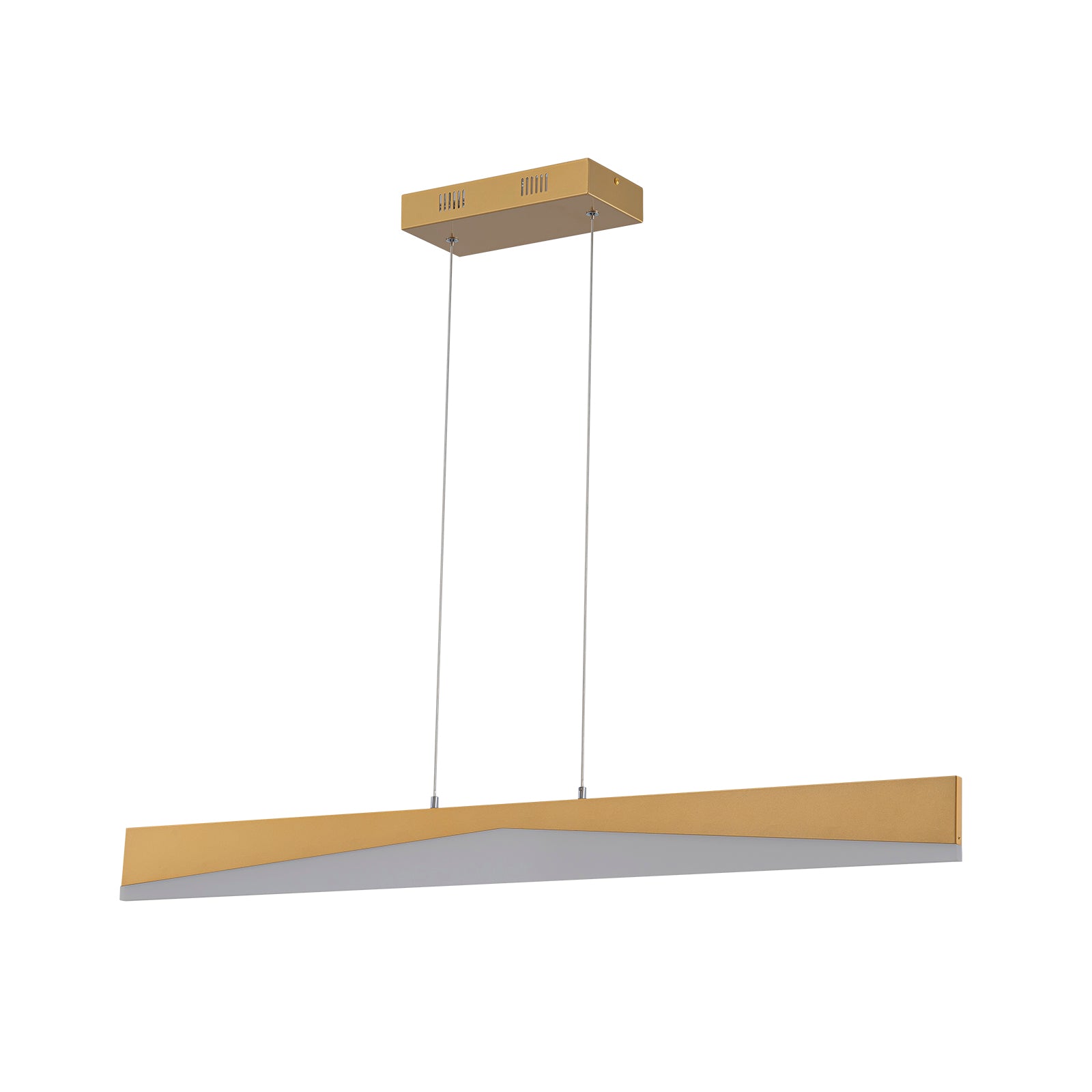 Glowlings 1-Light Modern 40"Wide LED Linear Pendant Light Island Light