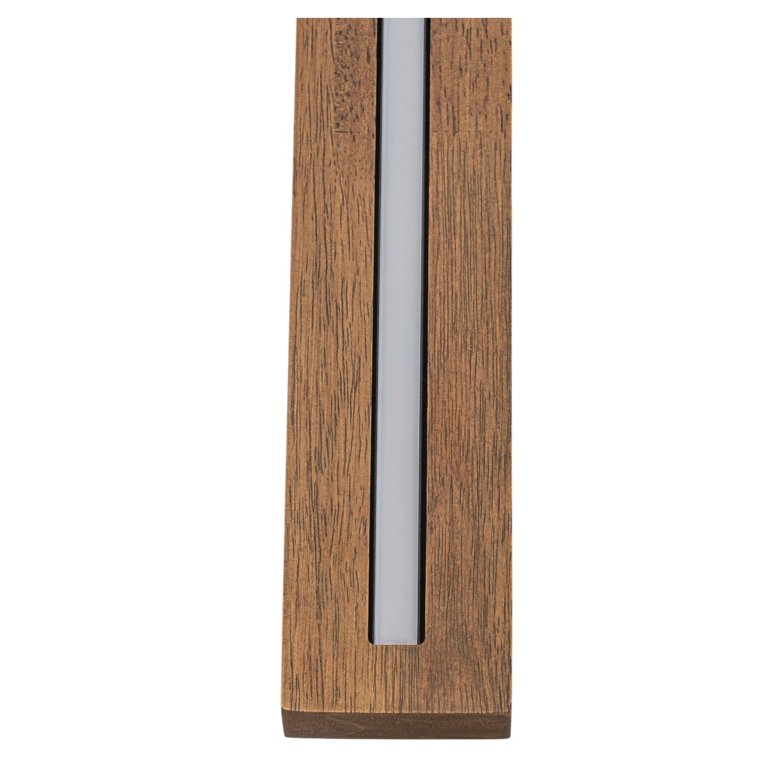 Glowlings 1/2-Light Modern Linear Wooden Indoor LED Wall Sconce