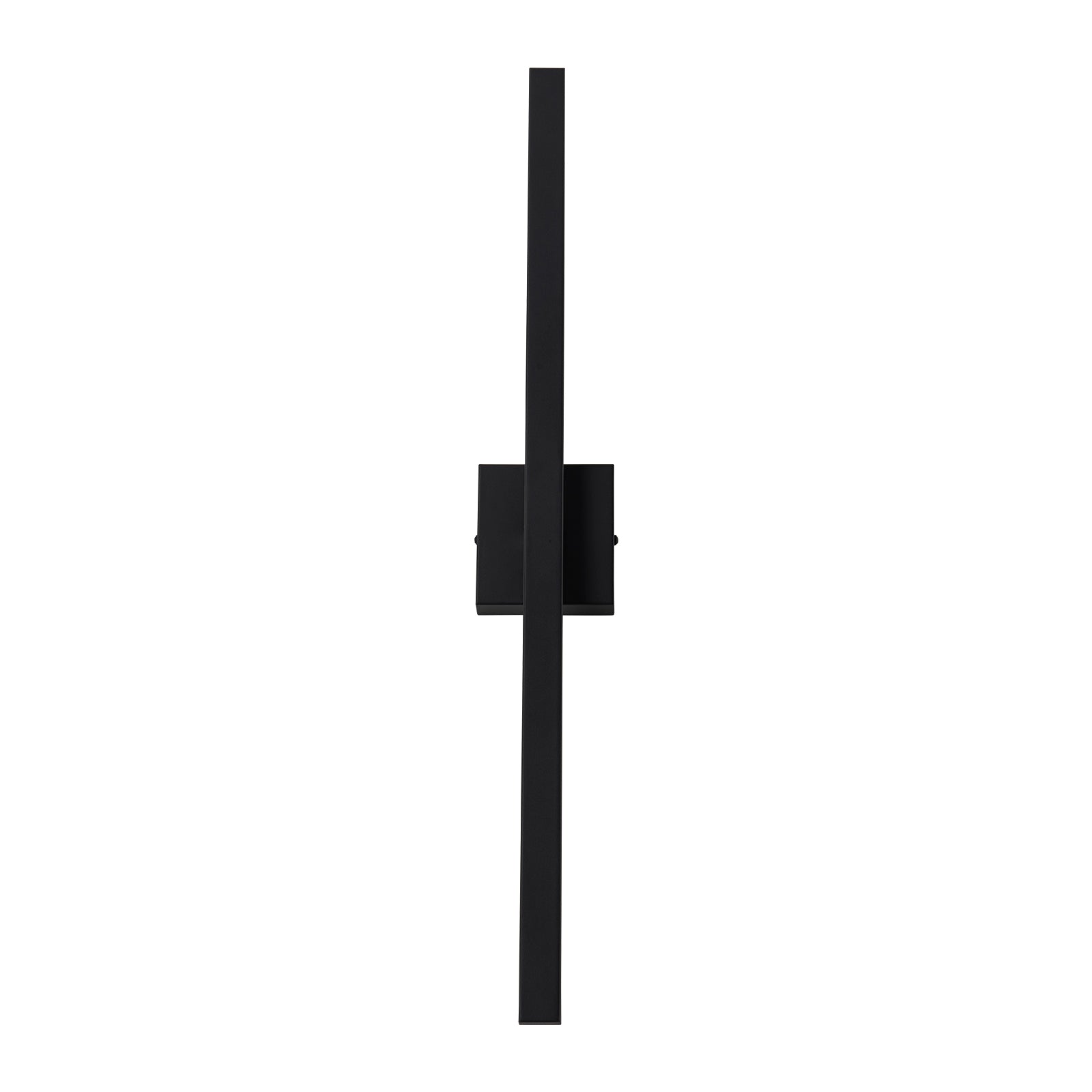 Glowlings 1-Light Modern 32"High IP54 Matte Black LED Indoor/Outdoor Wall Sconce Picture Light