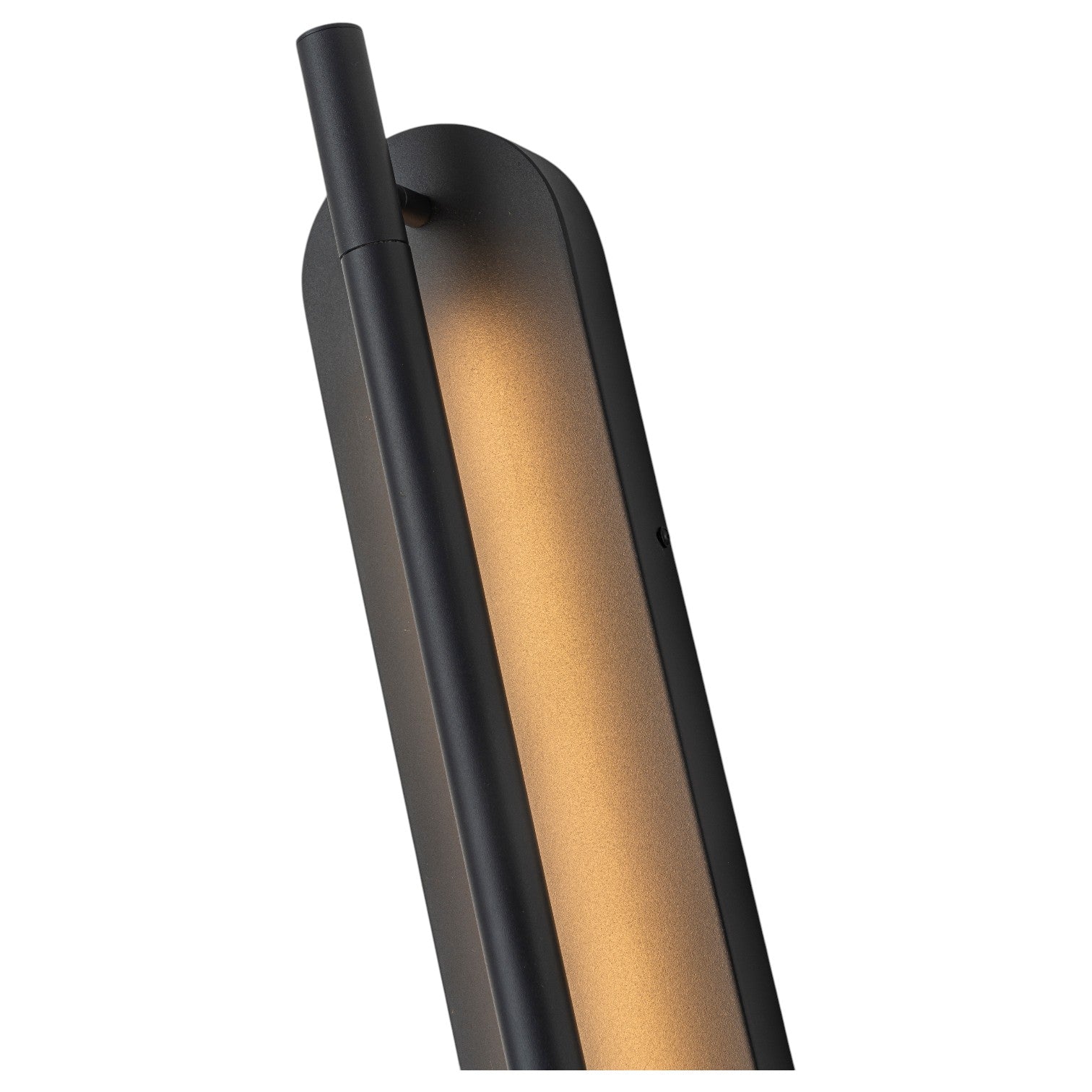Glowlings 1-Light Modern 350° Rotatable 3000K Matte Black LED Wall Sconce
