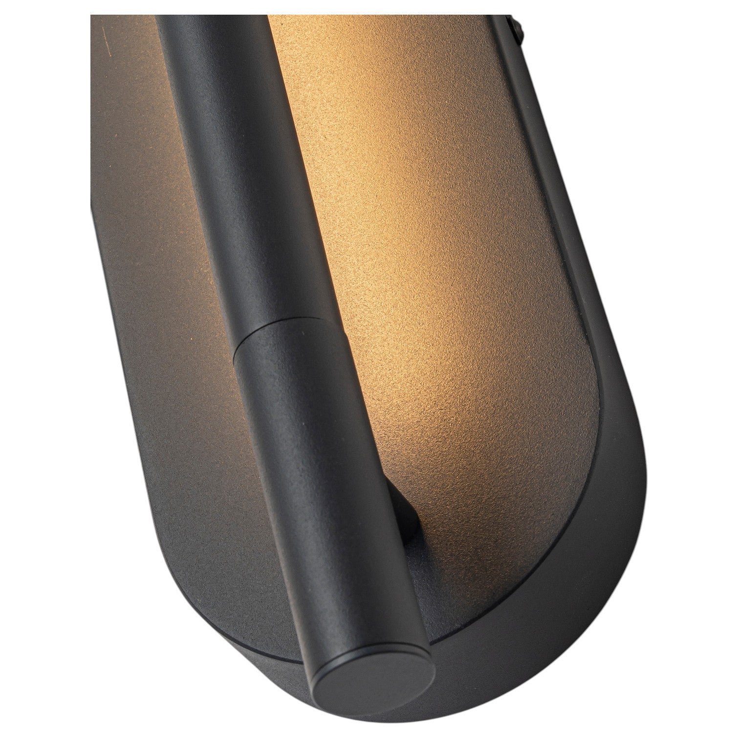 Glowlings 1-Light Modern 350° Rotatable 3000K Matte Black LED Wall Sconce