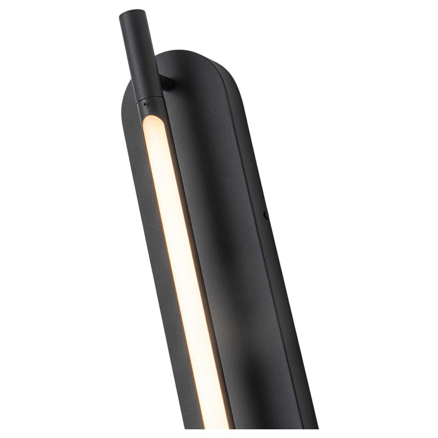 Glowlings 1-Light Modern 350° Rotatable 3000K Matte Black LED Wall Sconce