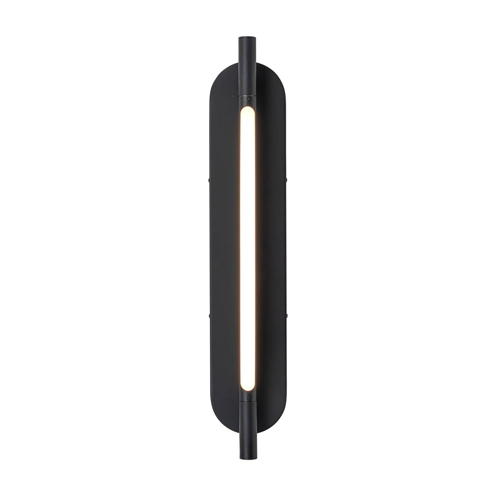 Glowlings 1-Light Modern 350° Rotatable 3000K Matte Black LED Wall Sconce