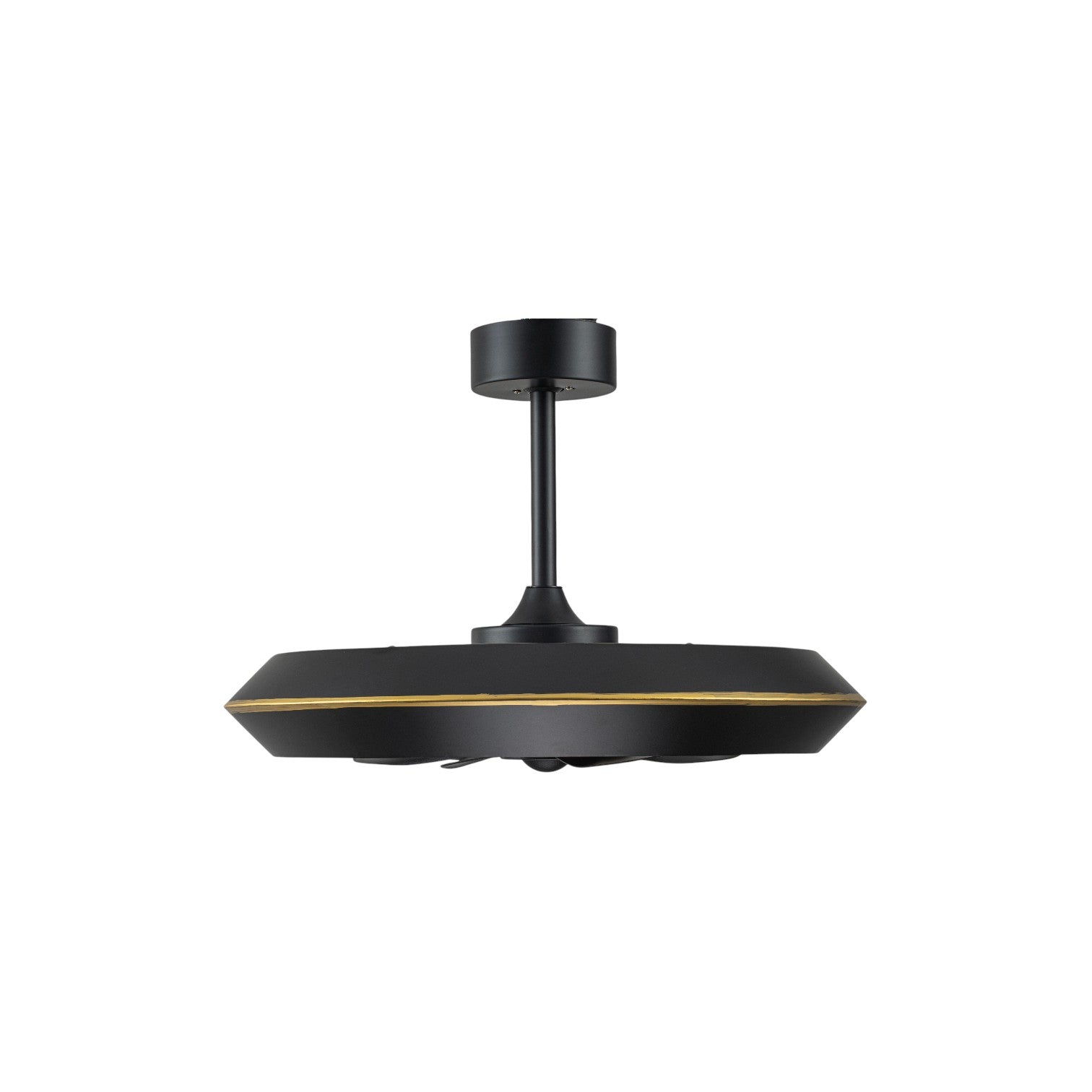 Glowlings 1-Light Modern Stepless Dimming Ring LED Ceiling Fan with Light Remote Control