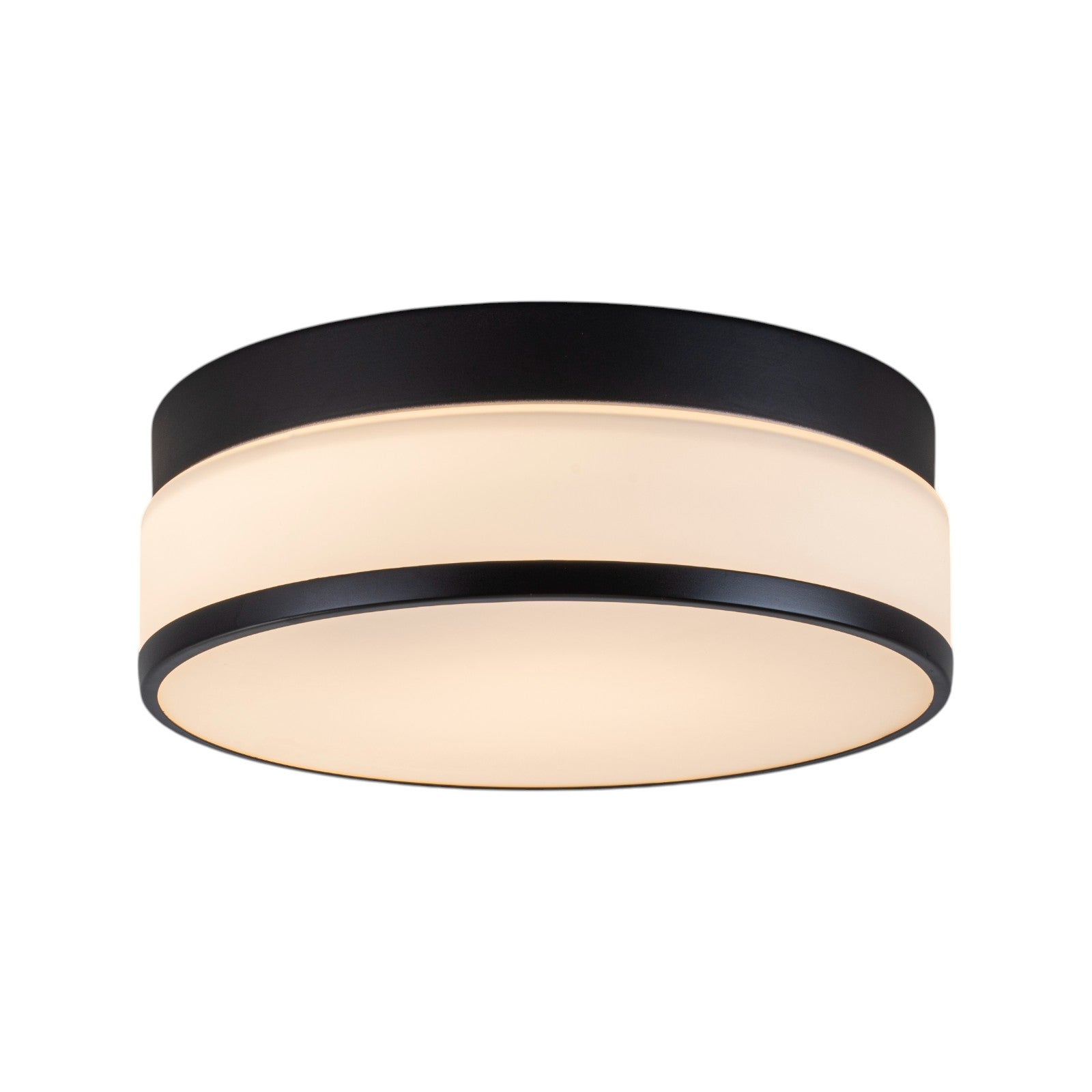 Glowlings 1-Light Modern 11"Wide Round Opal Glass LED Flush Mount with 5-CCT Selectable Switch
