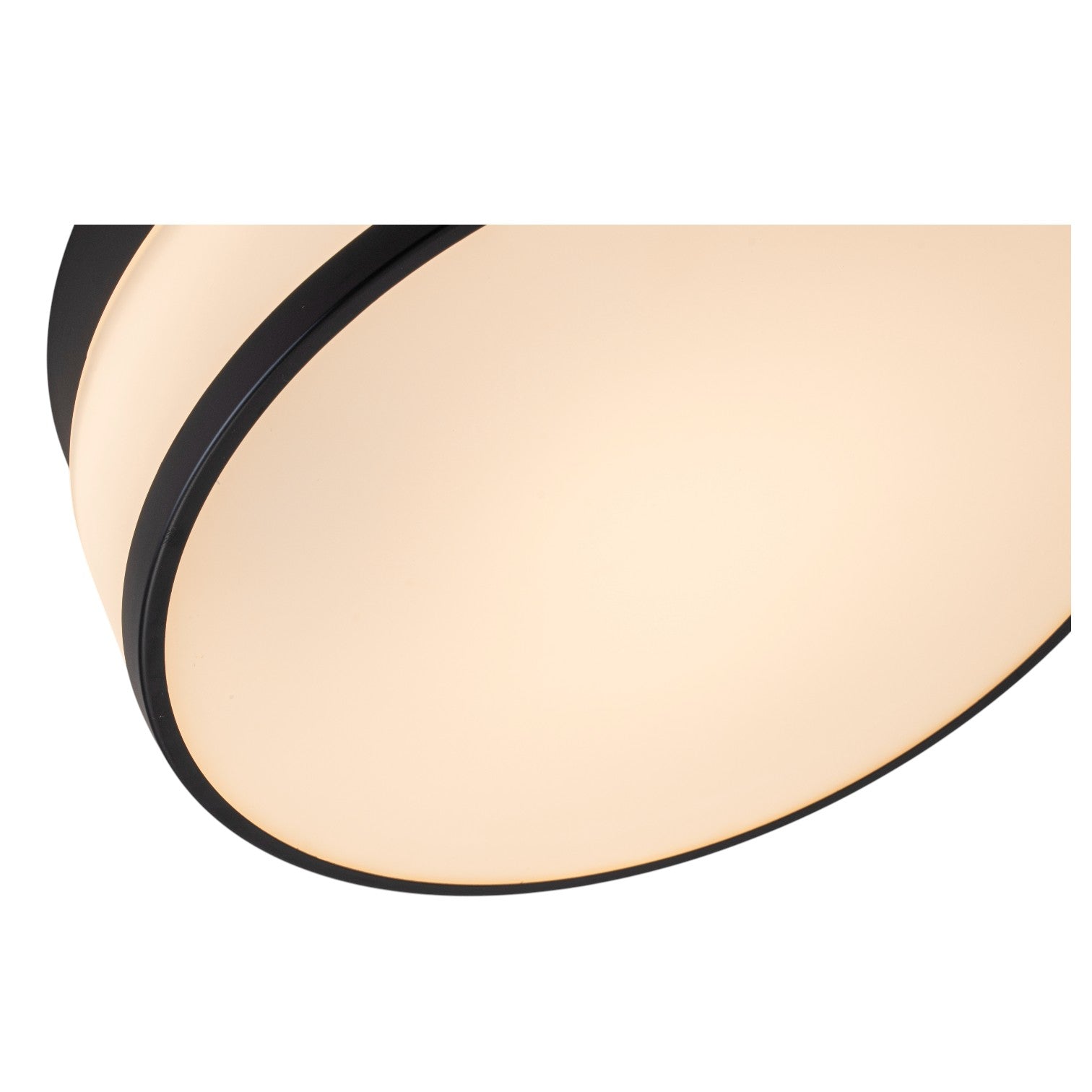 Glowlings 1-Light Modern 11"Wide Round Opal Glass LED Flush Mount with 5-CCT Selectable Switch