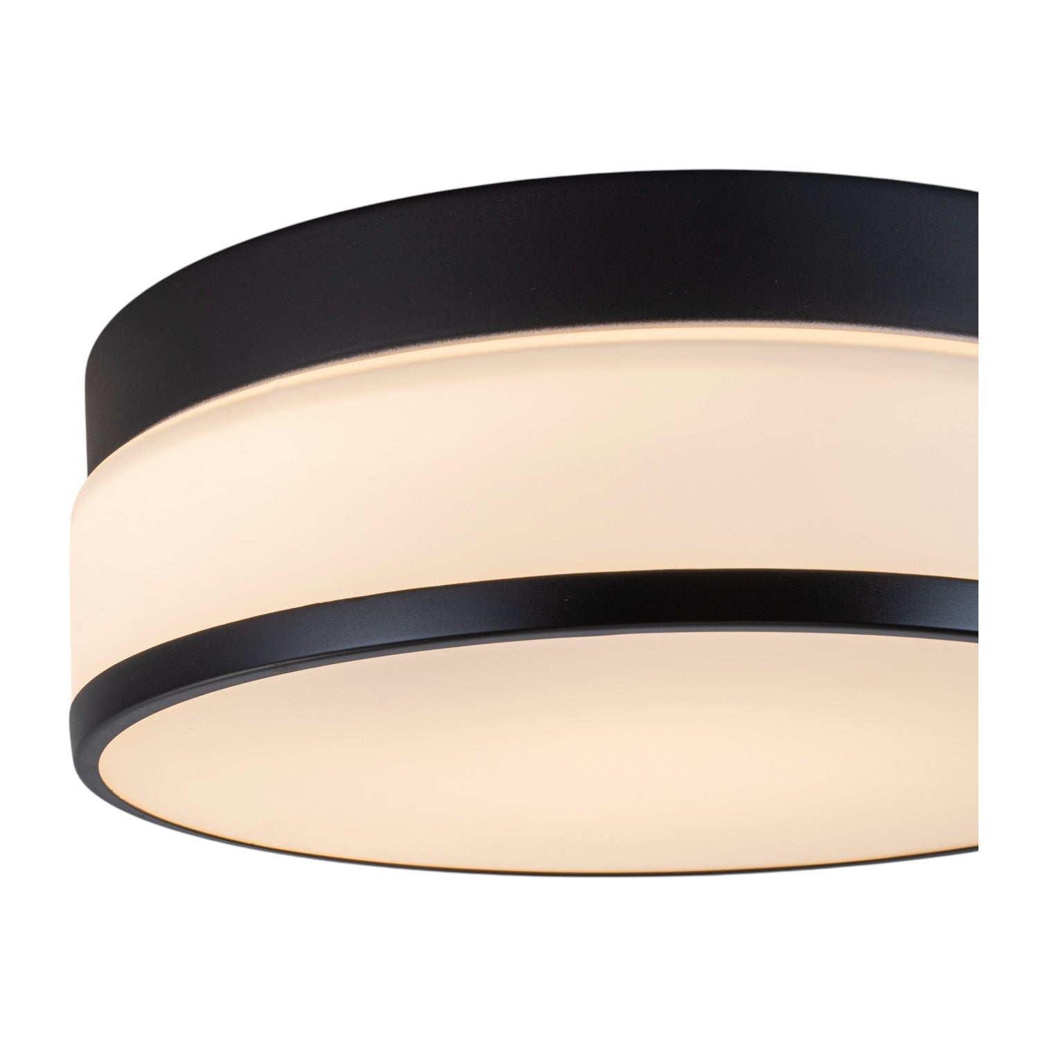 Glowlings 1-Light Modern 11"Wide Round Opal Glass LED Flush Mount with 5-CCT Selectable Switch