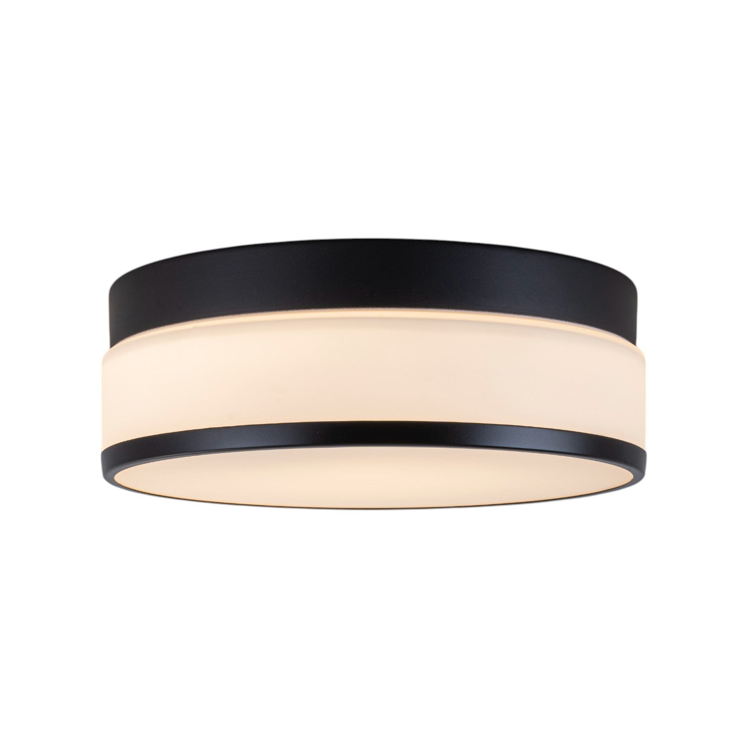 Glowlings 1-Light Modern 11"Wide Round Opal Glass LED Flush Mount with 5-CCT Selectable Switch