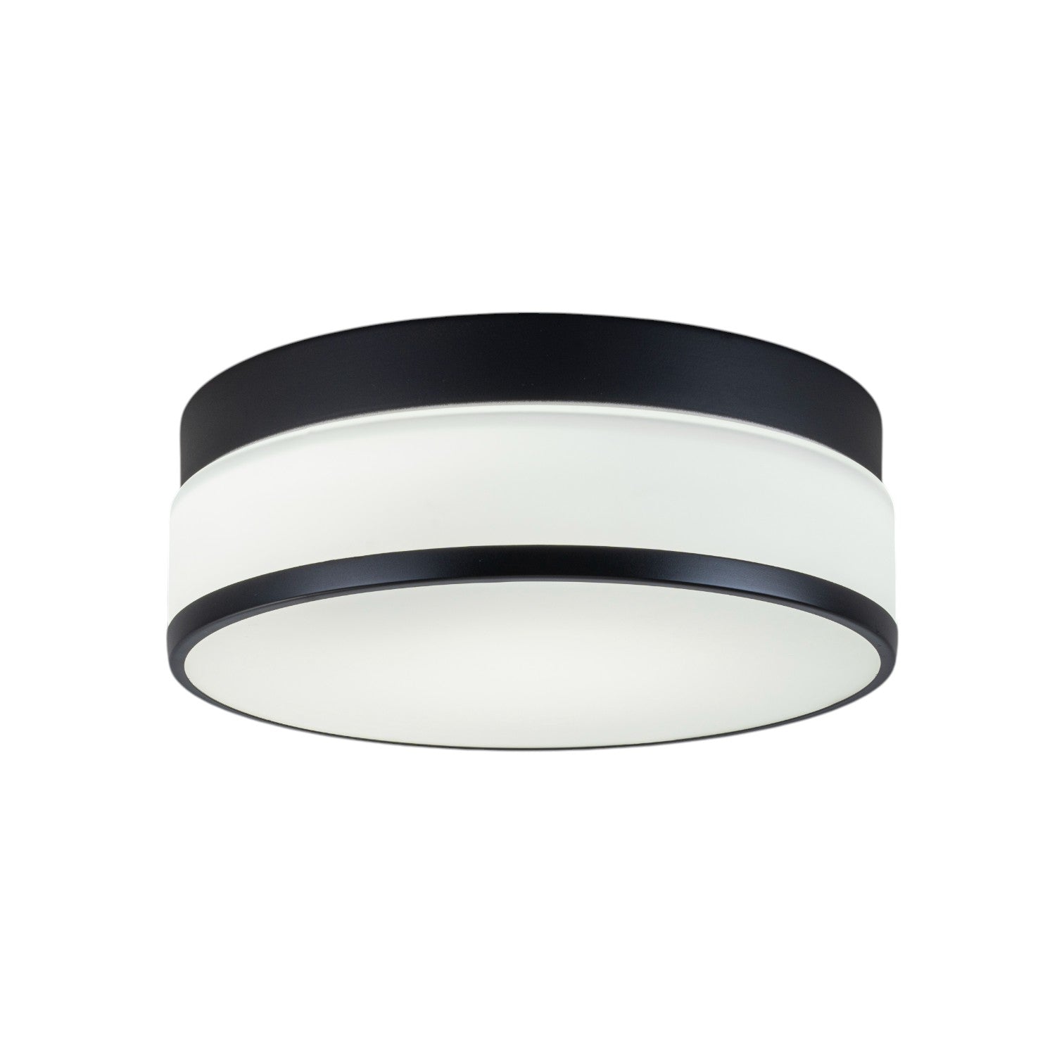Glowlings 1-Light Modern 11"Wide Round Opal Glass LED Flush Mount with 5-CCT Selectable Switch