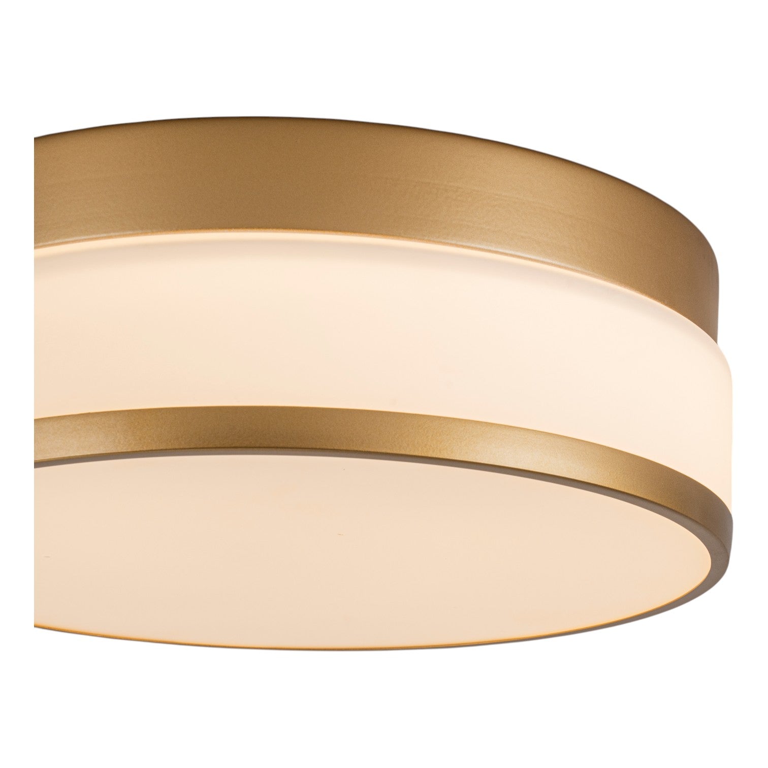 Glowlings 1-Light Modern 11"Wide Round Opal Glass LED Flush Mount with 5-CCT Selectable Switch