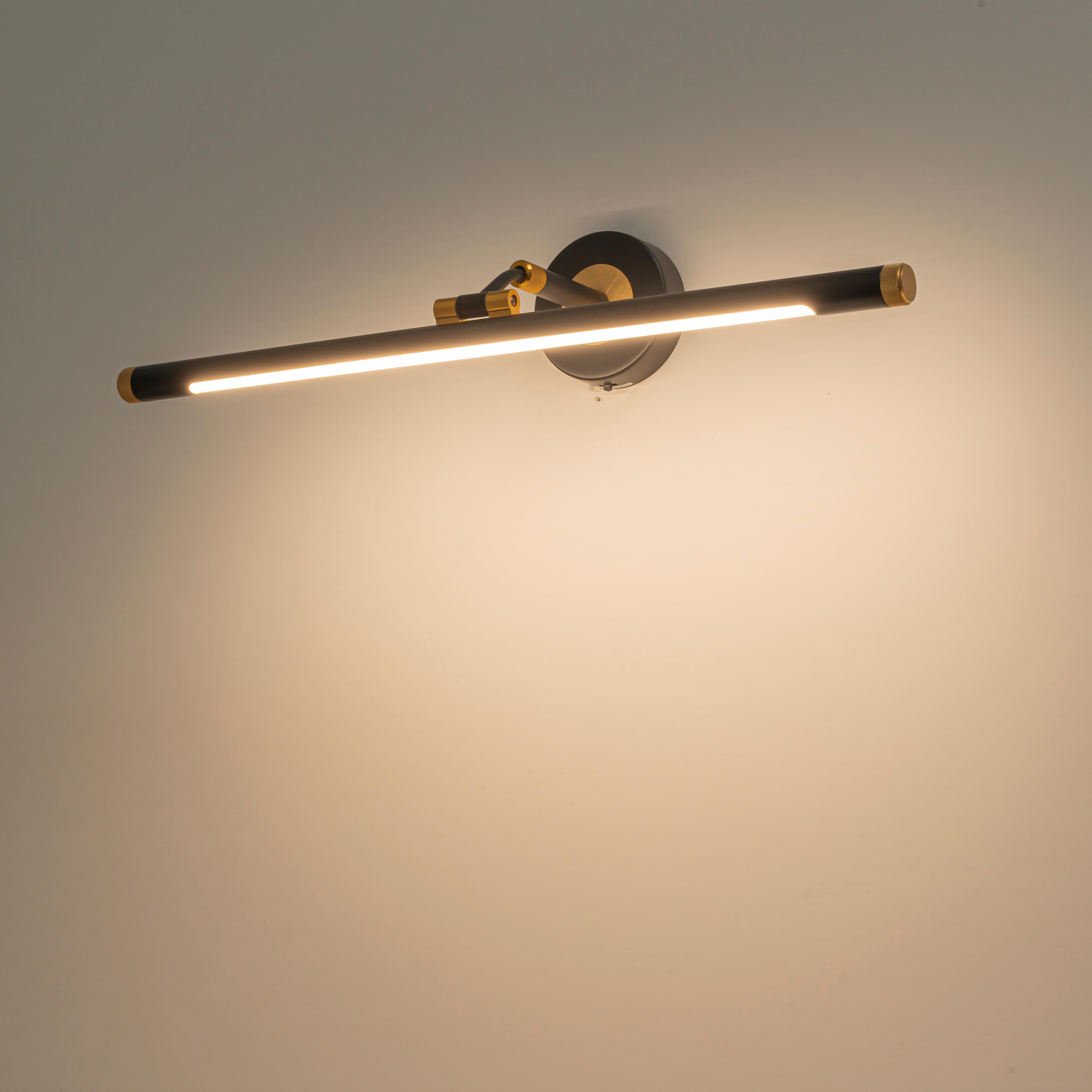 Glowlings 1-Light Vintage 24"Wide 3000/4500/6000K LED Picture Light with 3-CCT Selectable Switch