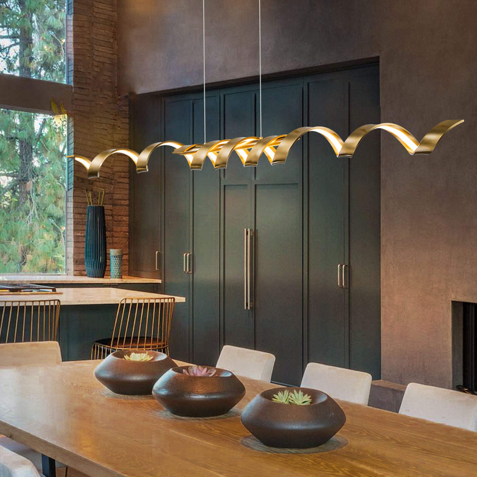 Linear led pendant shop