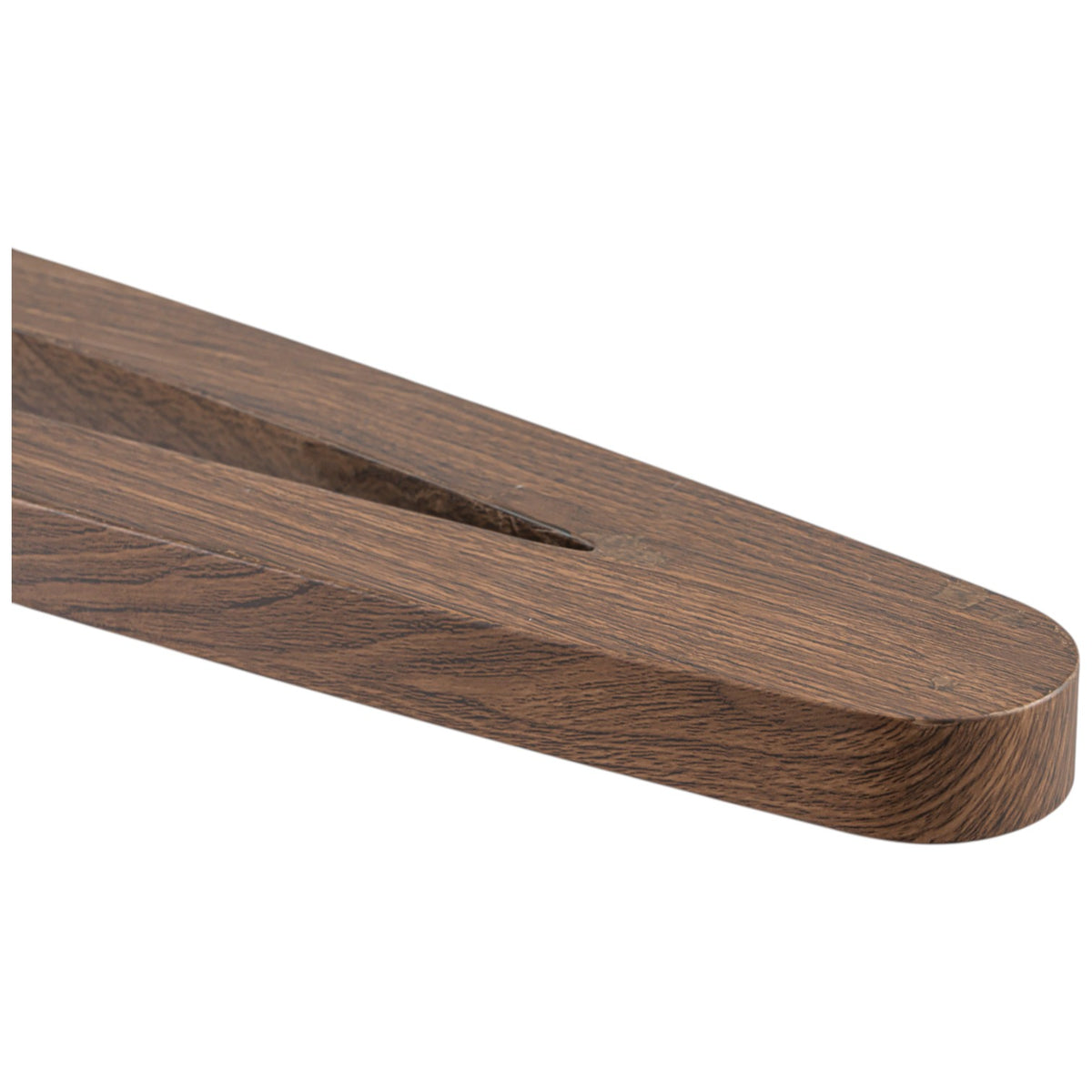 Glowlings 2-Light Minimalist Natural Wood Walnut Finish Linear LED Pendant Light Dining Room Chandelier