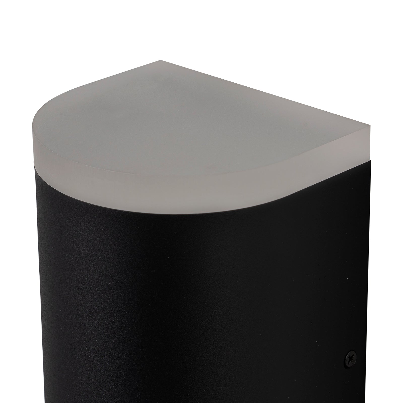 Glowlings 2-Light Modern 7"High IP54 Black LED Outdoor Wall Sconce