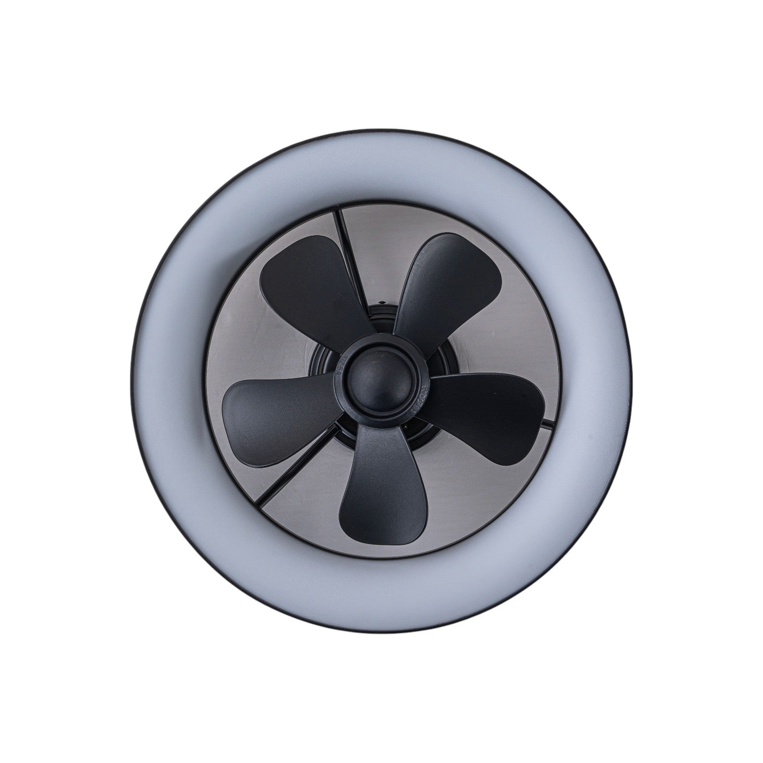 Glowlings 2-Light Modern Black Round RGB Smart LED 3CCT Dimmable Ceiling Fan with Light