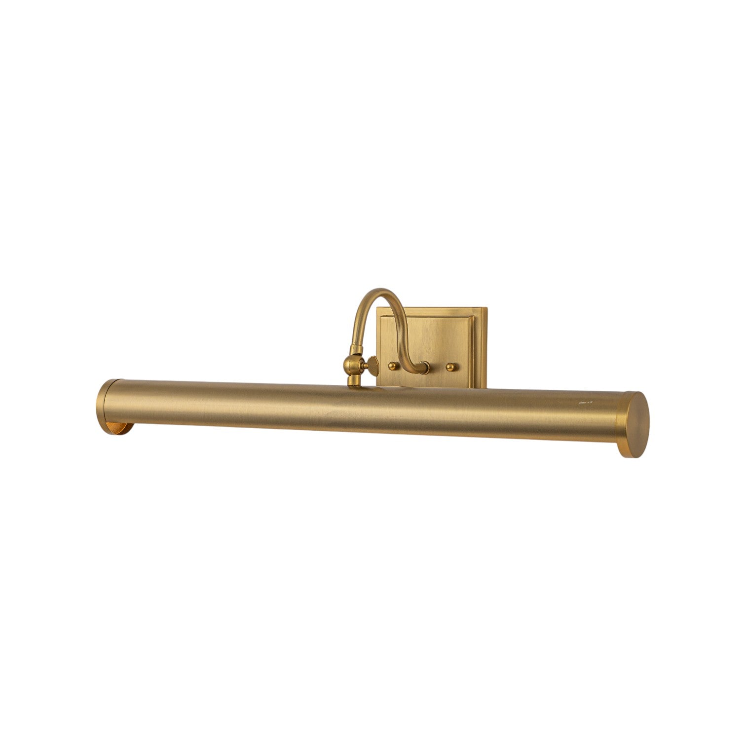 Glowlings 2-Light Modern Brass Linear Picture Light Wall Sconce for Artwork & Gallery Display, Mid-Century Antique Gold Vanity Light