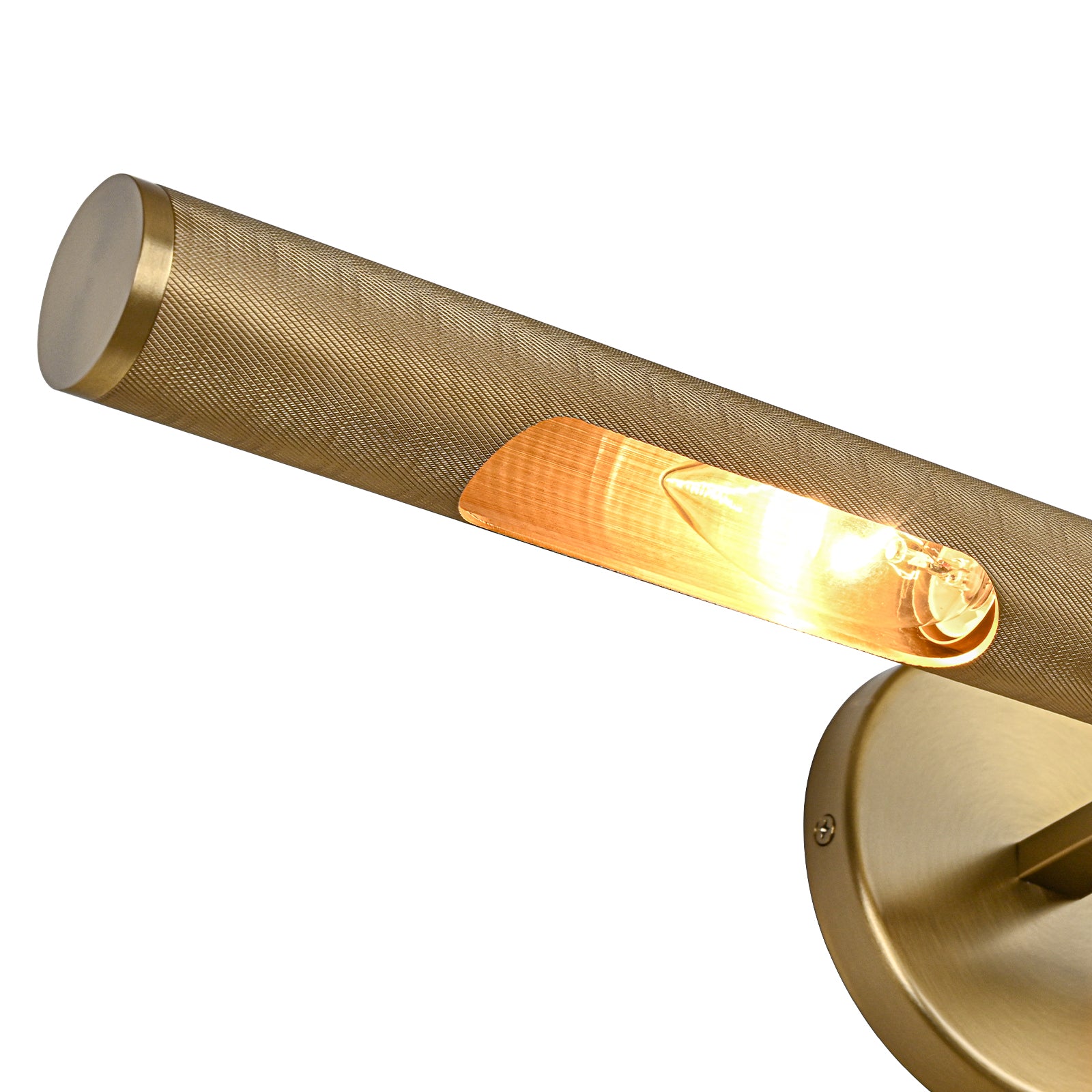 Glowlings 2-Light Modern 24"Wide Antique Burnished Brass Linear Picture Light Wall Sconce