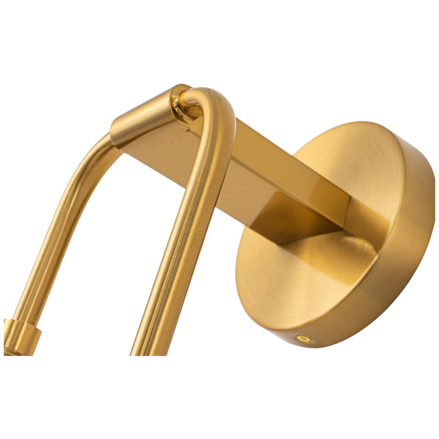 Glowlings 2-Light Modern Brass Wall Sconce, Brushed Gold Globe Vanity Light with Opal Glass Shades
