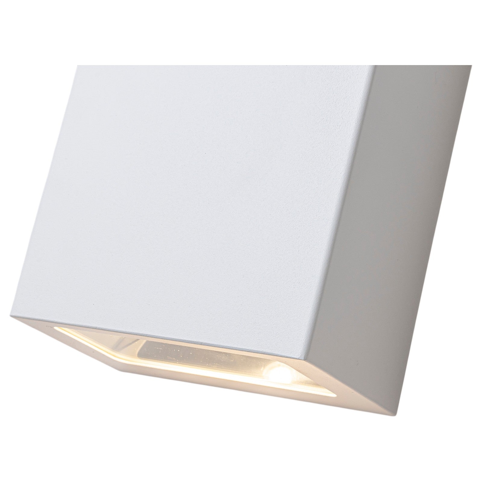 Glowlings 2-Light Modern 11"High Integrated Matte Black Outdoor LED Wall Sconce