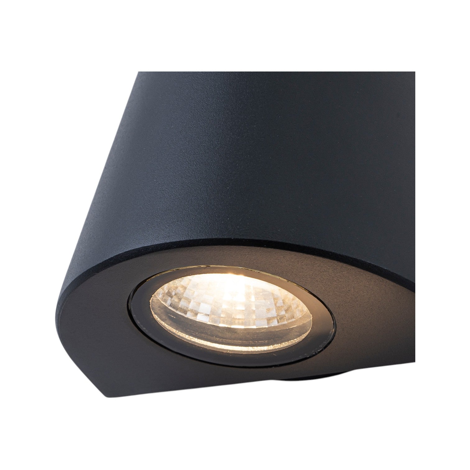 Glowlings 2-Light Modern IP54 Matte Black Up/Down LED Outdoor Wall Sconce