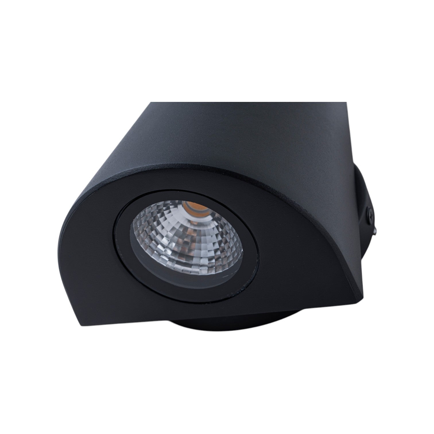 Glowlings 2-Light Modern IP54 Matte Black Up/Down LED Outdoor Wall Sconce