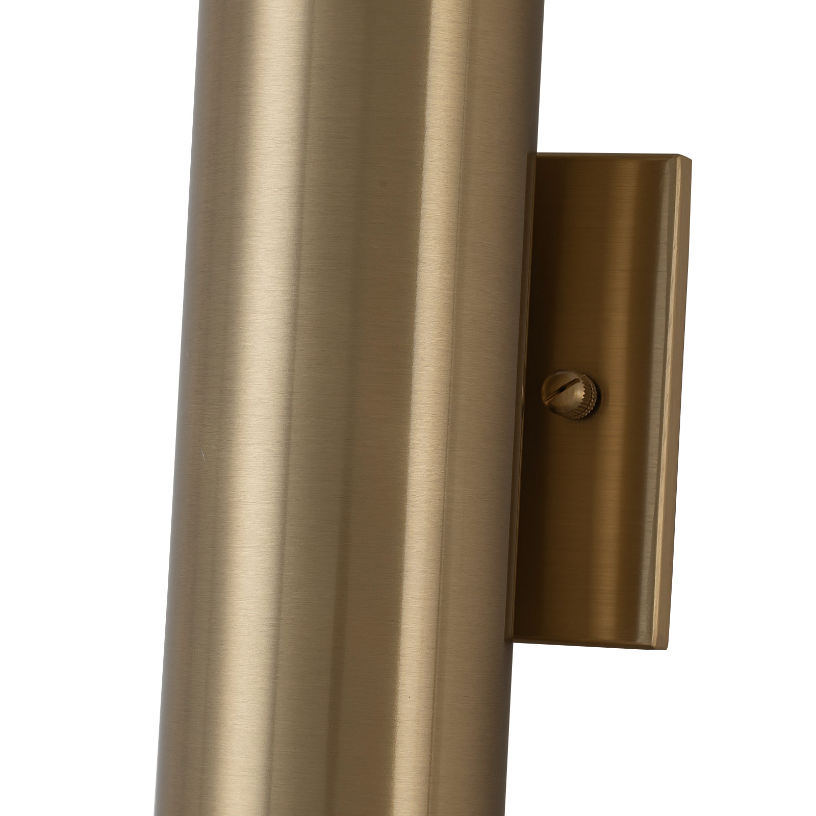 Glowlings 2-Light Modern 12"High IP54 Polished Copper LED Cylinder Armed Outdoor Wall Sconce