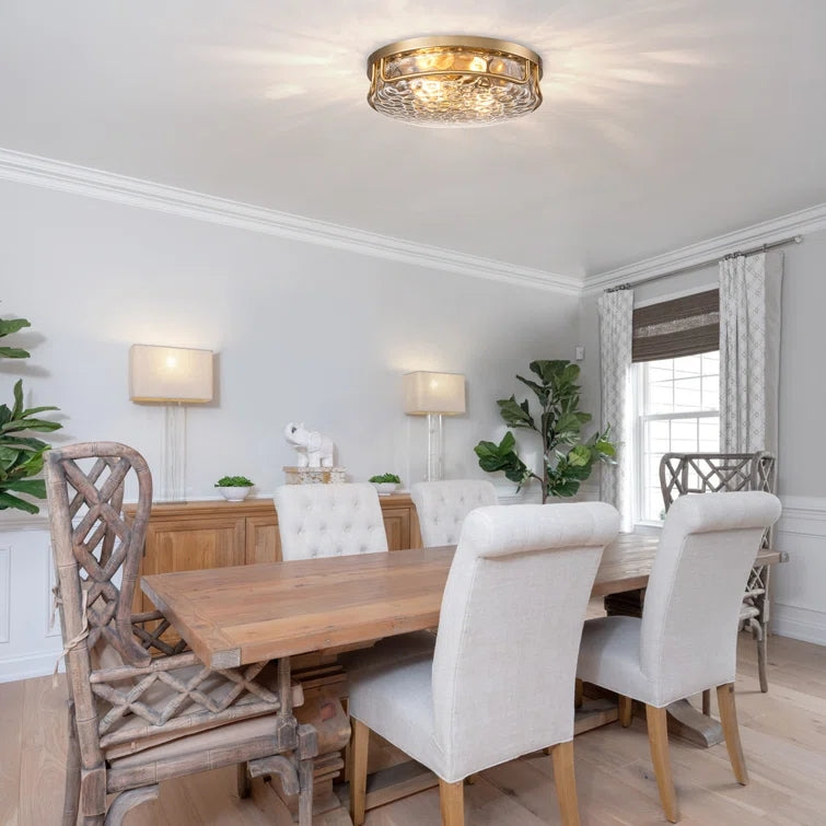 Flush mount dining light sale
