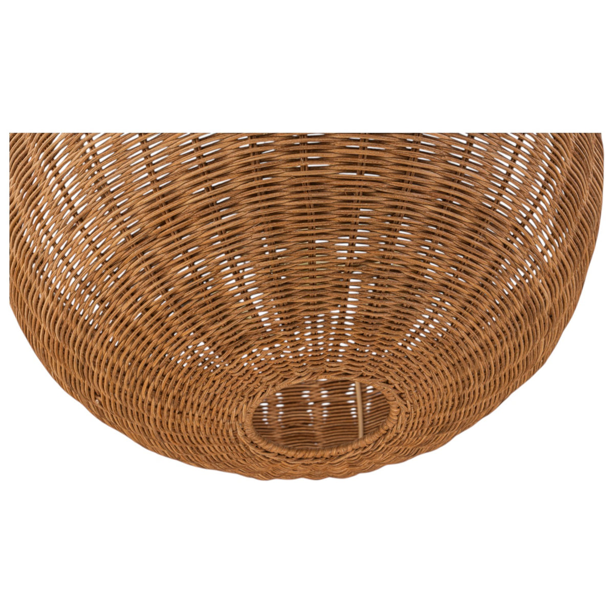 Glowlings 3-Light Boho Brass Rattan Semi Flush Mount Ceiling Light Handwoven Wicker Bowl Light Fixture