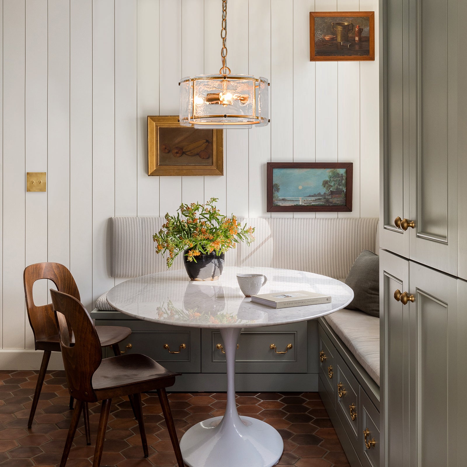 Glowlings 3-Light Modern 12"Wide Small Textured Water Ripple Clear Glass Chandelier