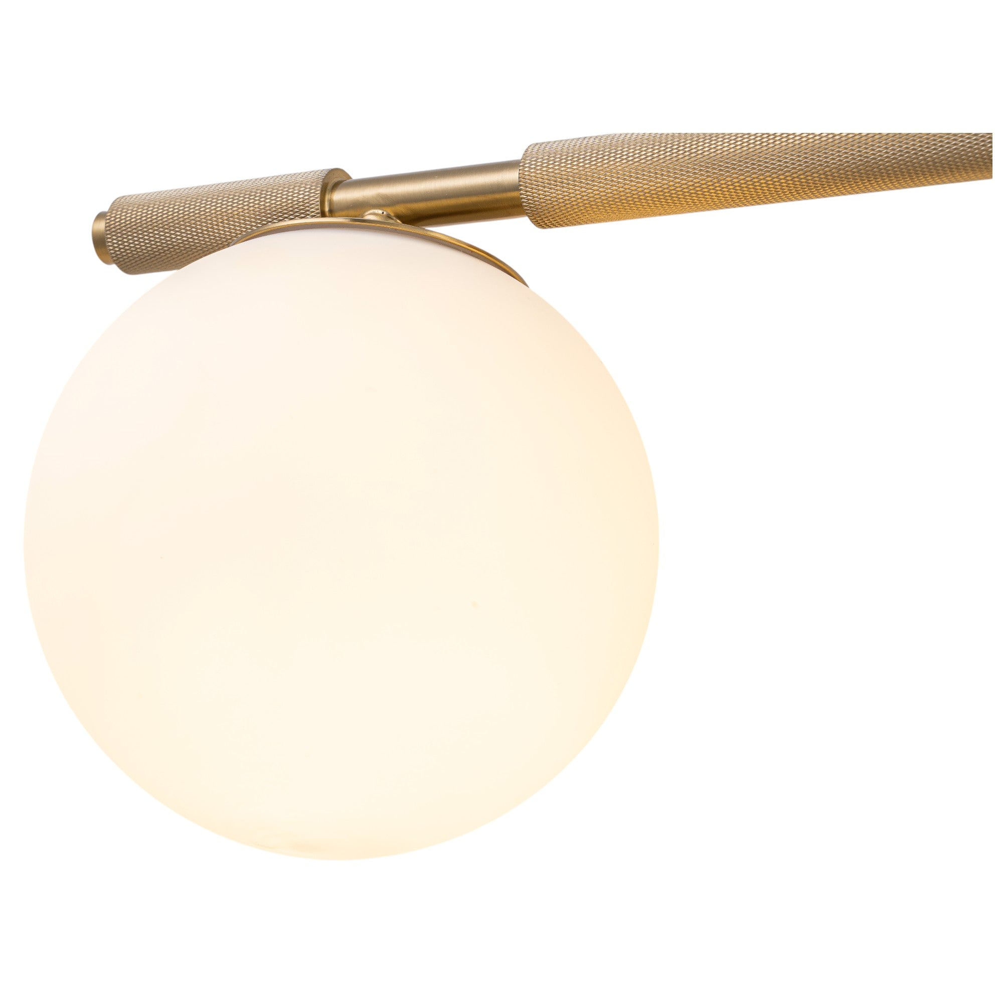 Glowlings 3-Light Vintage Antique Copper Globe Opal Glass Bathroom Vanity Light