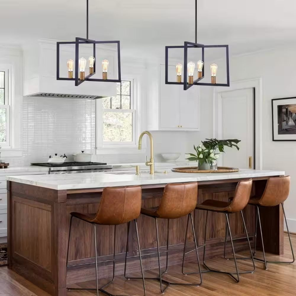 Modern farmhouse kitchen island lighting fashion