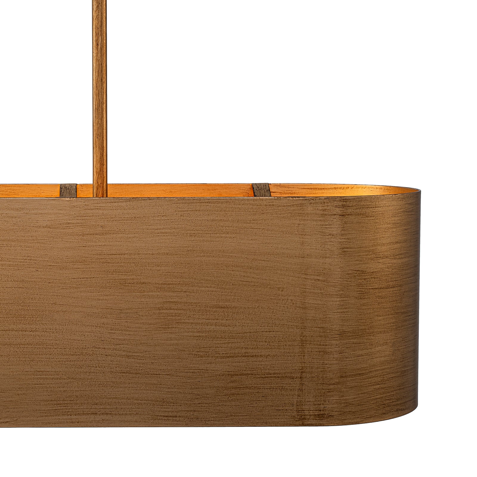 Glowlings 5-Light Industrial 39"Wide Large Rustic Bronze Metal Linear Chandelier Island Light