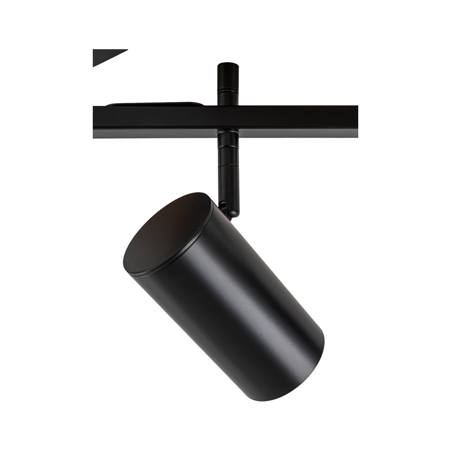 Glowlings 5-Light Modern Farmhouse 32"High Wood Grain Spotlight Track Lighting Kit Directional Flush Mount