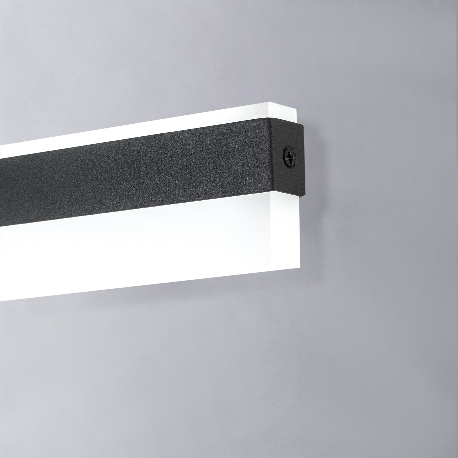 Glowings 1-Light Modern 24"Wide 6000K Dimmable LED Bathroom Vanity Light