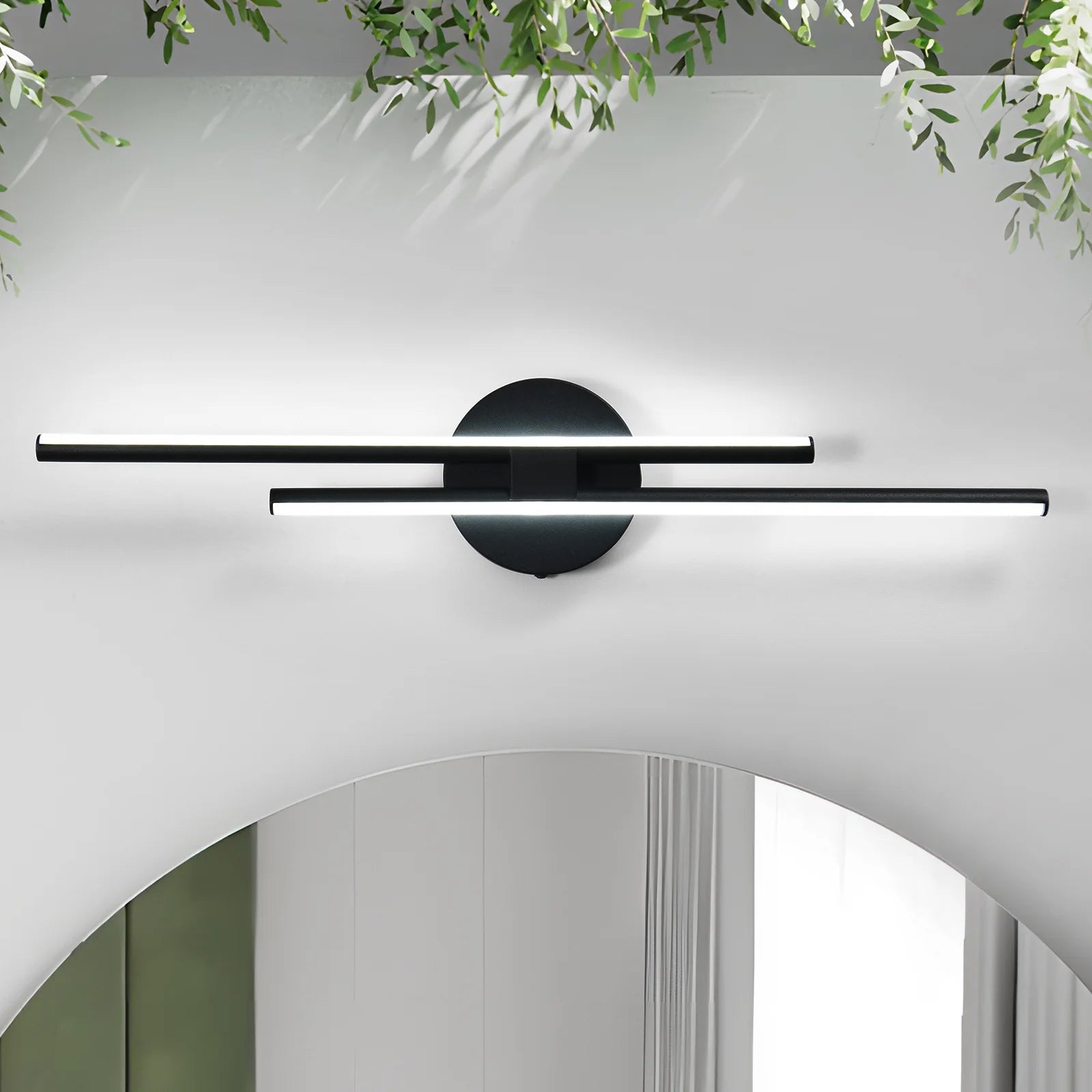 Glowlings 2-Light Dimmable Linear LED Bathroom Vanity Light