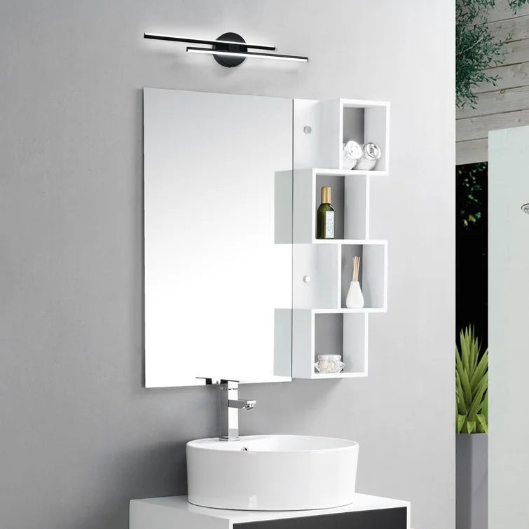 Glowlings 2-Light Dimmable Linear LED Bathroom Vanity Light