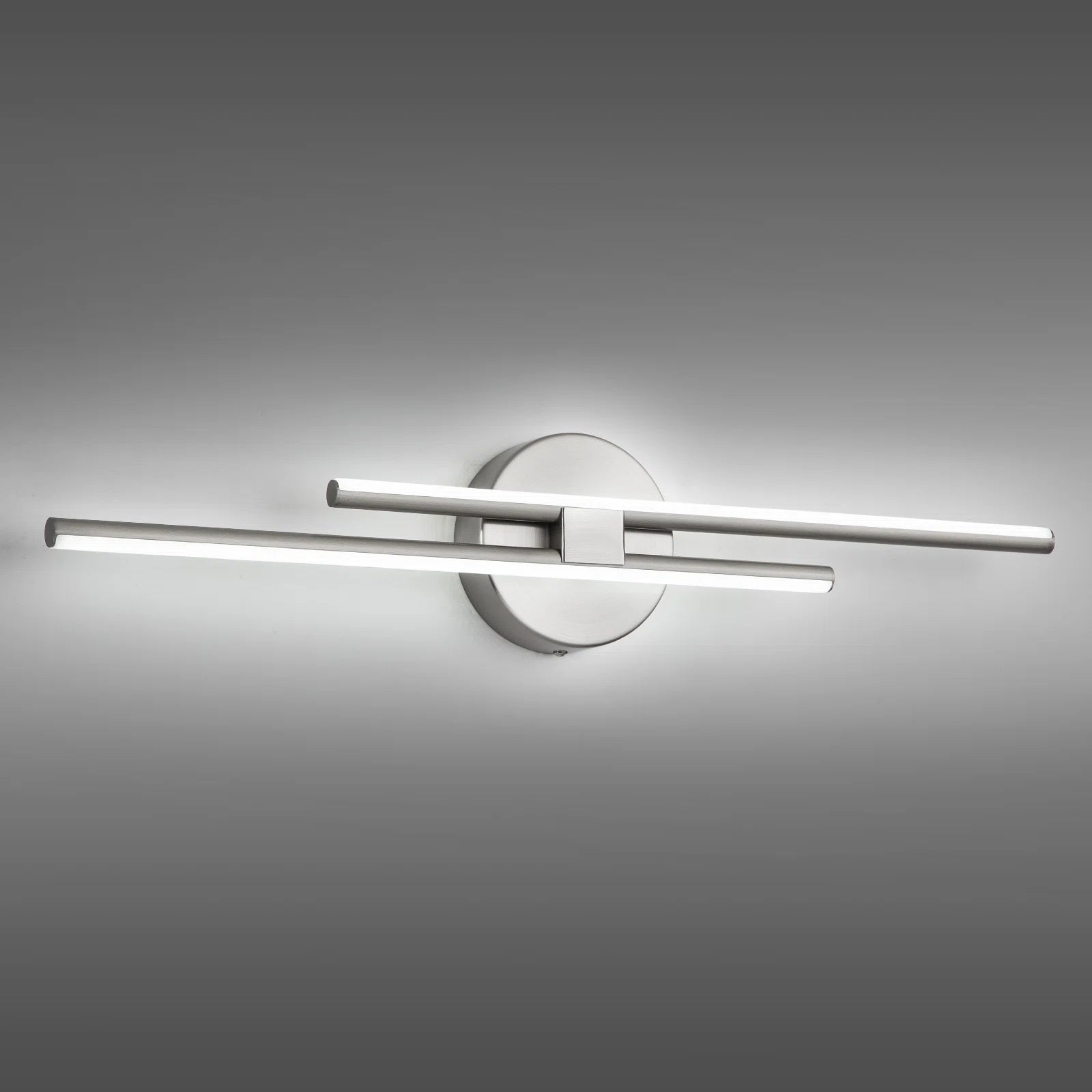 Glowlings 2-Light Dimmable Linear LED Bathroom Vanity Light