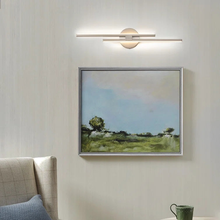 Glowlings 2-Light Dimmable Linear LED Bathroom Vanity Light