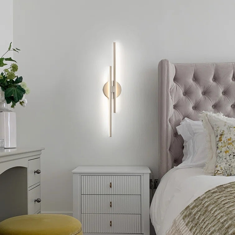 Glowlings 2-Light Dimmable Linear LED Bathroom Vanity Light