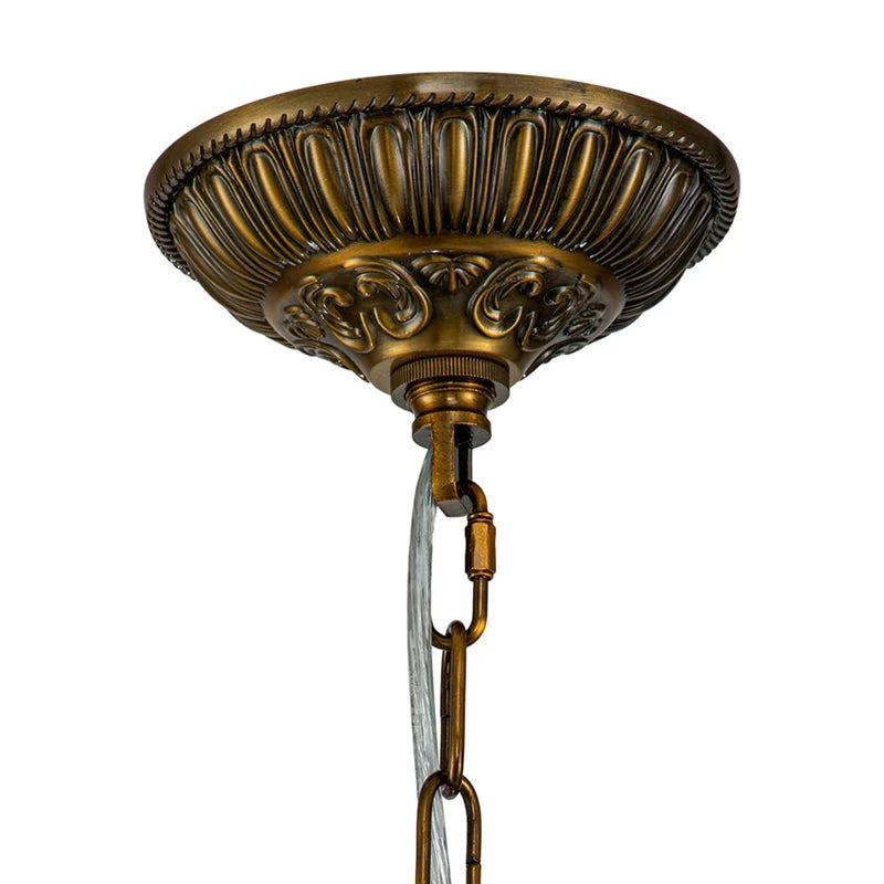 Glowlings 1/3/5-Light Luxury Brass Globe Crystal Chandelier For Livingroom